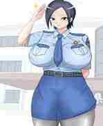 漫画少女的眼睛画法女星警察官 屈辱脱衣剧场
